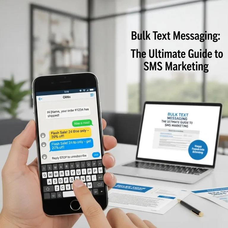 Comprehensive guide to bulk text messaging and SMS marketing strategy for businesses