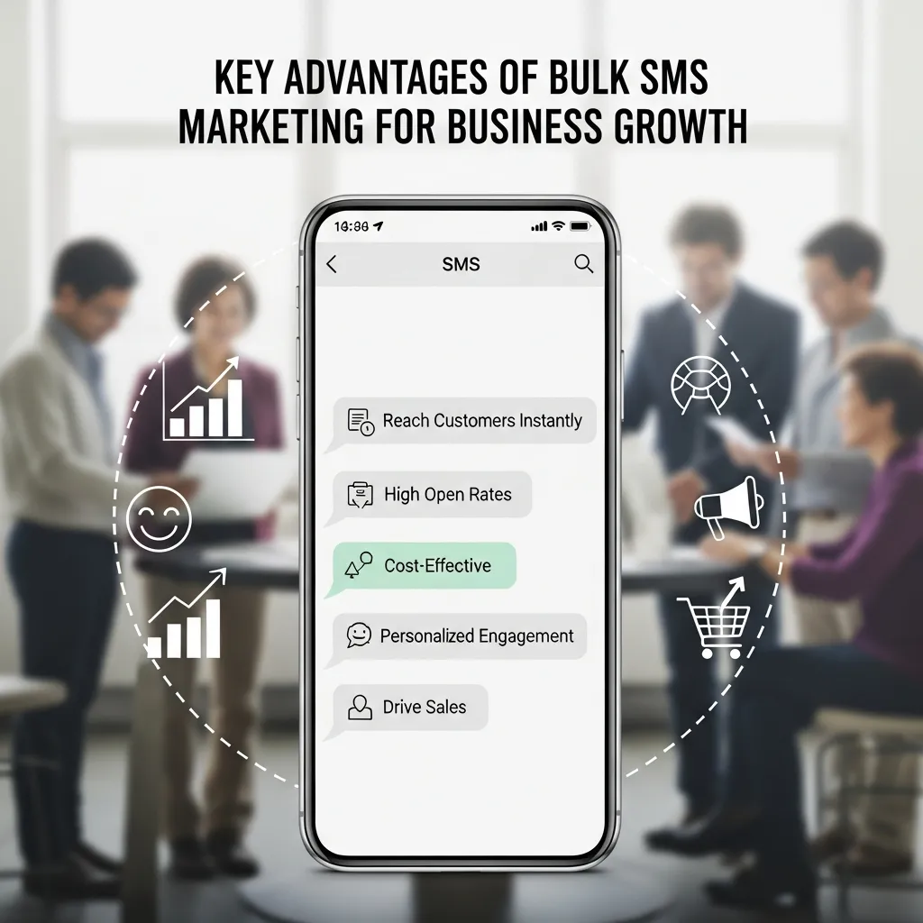 Bulk SMS marketing benefits for business growth and customer engagement